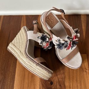 Tory Burch Mallory Lin Espadrilles Wedges